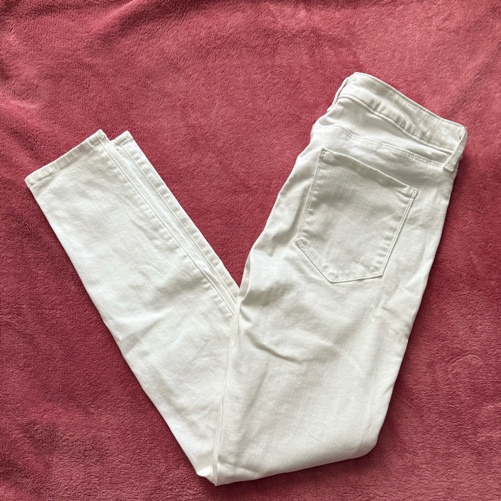 L'AGENCE White Skinny Jeans
